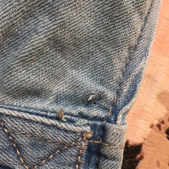 Women’s Free People Blue Denim Cargo Belted Cutout Jumpsuit Size small - Picture 7 of 11